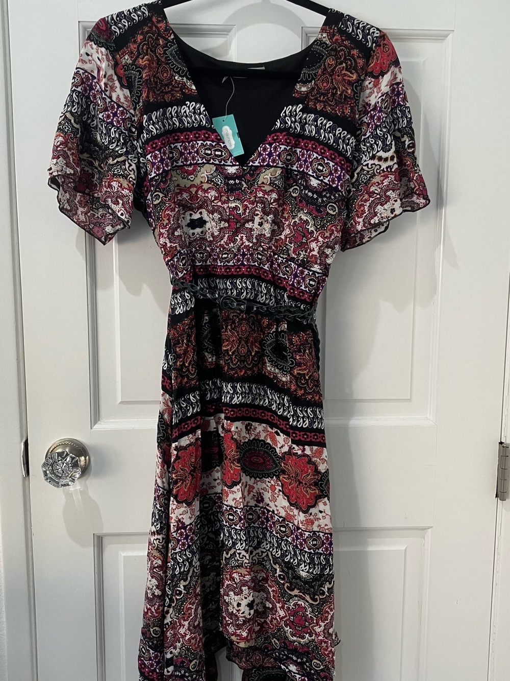 NWT Maurices Handkerchief Bohemian Midi Dress